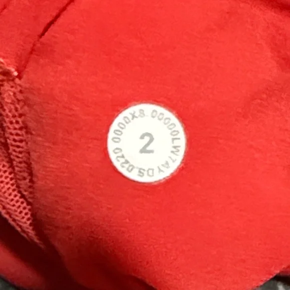 Lululemon LA Sweat Short – Bright Coral – Size 2 - Picture 4 of 6